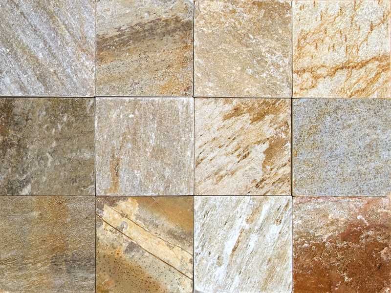Carrelage salle de bain en pierre naturelle – salle de bains ... Terrasse sol inspiration