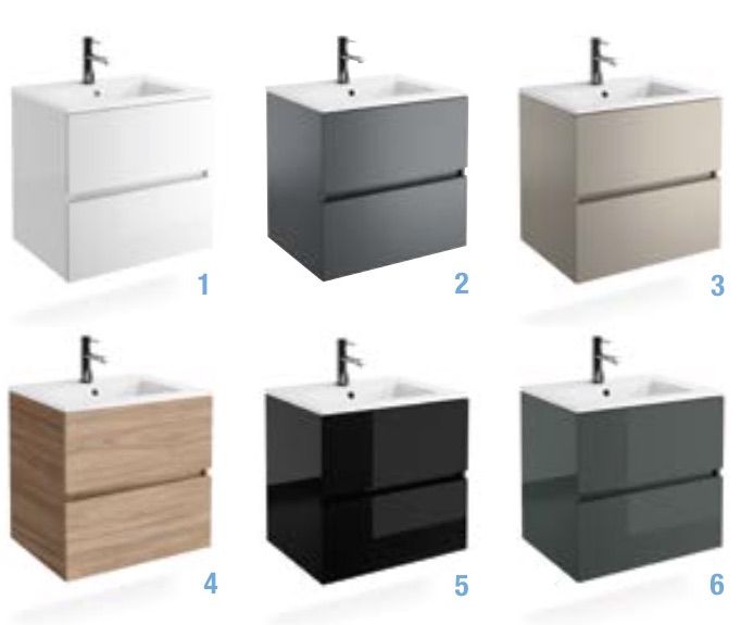 p 147309_3 meuble de salle de bain 90 cm fussion line 900 2 tiroirs