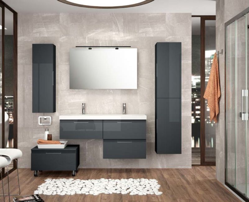 Meuble double vasque salle de bain ikea – salle de bains ... Vasque ikea
