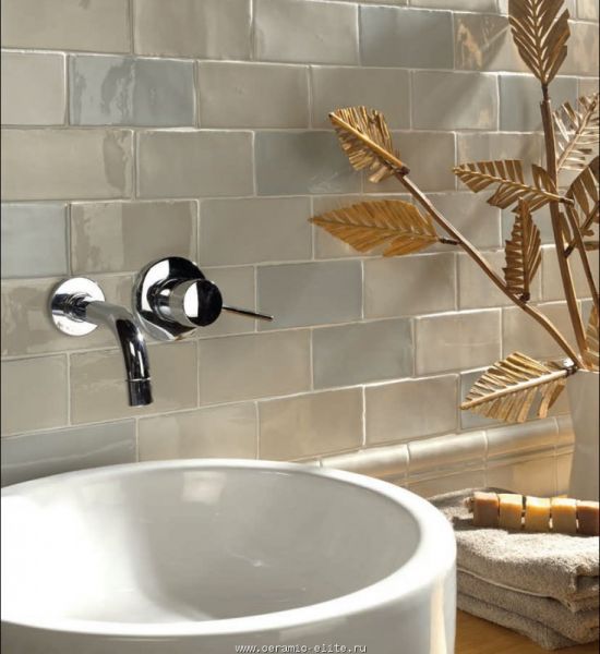 Carrelage sol et mur mural antic grey craquelé brillo 13x13 cm ... Careaux de ciment 13 x13