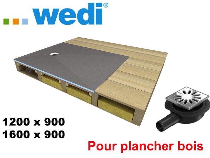 Receveur Douche En Bois : Receveurs de douches A carreler Wedi – Receveur pour plancher bois Receveur Douche En Bois : Receveurs de douches A carreler Wedi – Receveur pour plancher bois