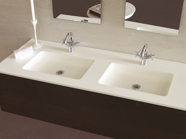 Plan Vasque Suspendue Ou Encastrer Largeur 90 Cm En Resine Selene Blanc Vasques Plan Vasque Suspendue Ou Encastrer Largeur 90 Cm En Resine Selene Blanc Vasques
