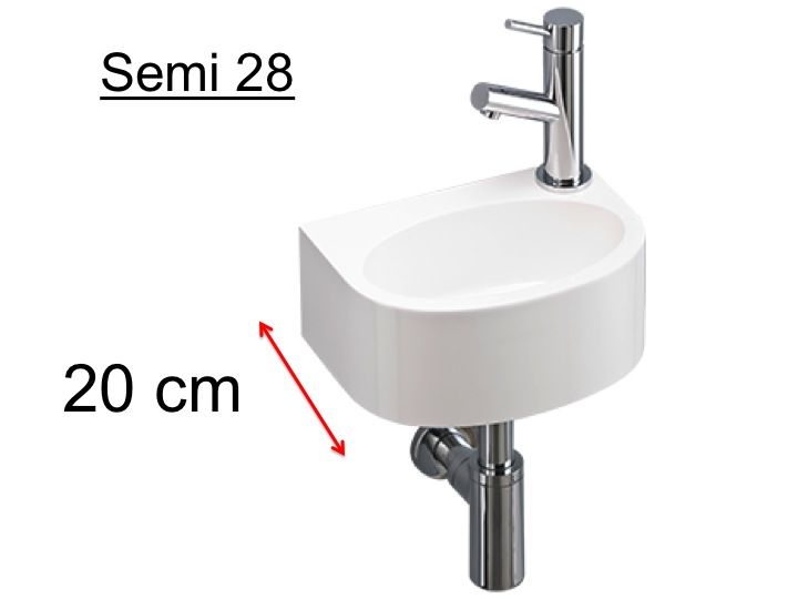 Meubles, lave-mains, robinetteries Lave-Mains - Lave-mains ultra-petit