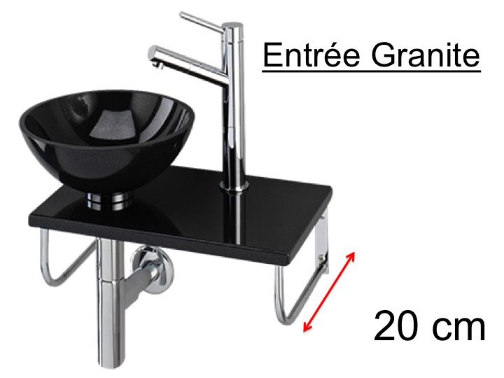 Vasque Lave Main A Poser Lave-mains En Granite, Avec Vasque Ronde En Granite Poser Sur Tablette En Vasque Lave Main A Poser Lave-mains En Granite, Avec Vasque Ronde En Granite Poser Sur Tablette En