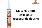 Cartouche Mass MS PRB - Mastic et colle d'étanchéité pour receveur de douche.
