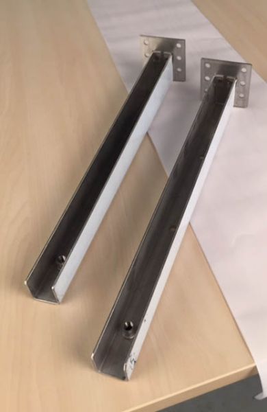 Lot De 2 Équerres De Sécurité Rails Siège VW T5 T6 T6.1 - Fixation Charge Robuste Acier + ABS - Accessoire Utilitaire Bulli