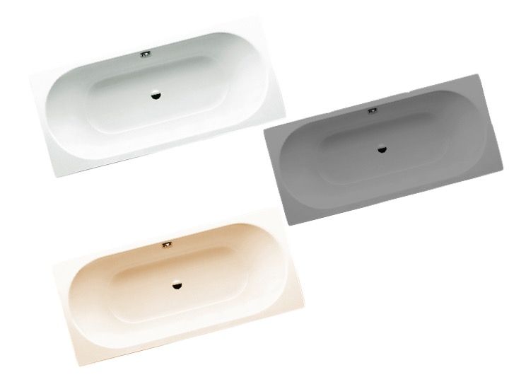 Baignoire 160 x 70 cm, en acier émaillé Kaldewei, AMBIENTE CLASSIC DUO
