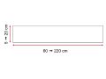 Baseboard, resin base color of shower trays, finishing Pierre