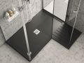 Receveur de douche sur mesure, avec une plage de schage - DRYING ZONE XL