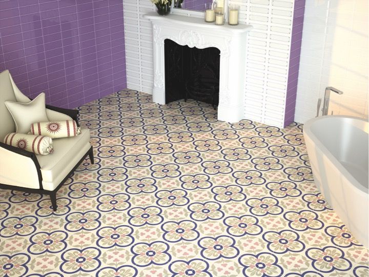 KALEIDOSCOPE TERRA 20x20 - Carrelage de sol aspect ...