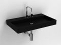 Lavabo, 70 x 42 cm, en cramique anthracite mate - WASH ME 70