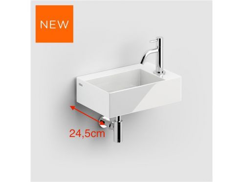 Design håndvask, 25 x 36 cm, tryk til højre - NEW FLUSH 2