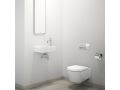 Rektangulær håndvask, 29 x 43 cm, højre hylde - FLUSH 2 PLUS