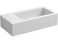 Lave-mains, 18 x 36 cm, plage  gauche, sans perage de  robinetterie - FLUSH 3 LEFT