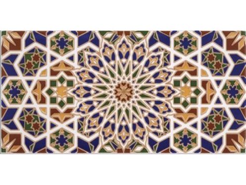 HISPALIS 15x30 cm - carrelage mural, au style Oriental.