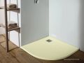 Receveurs de douche quart de rond, en rsine minrale - CURVO