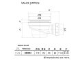 Receveurs de douche carr, avec bordure, vacuation en angle, en rsine minrale - MARC II