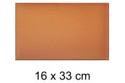 Natural 16 x 33 cm -  Uitgerekte zandsteentegel - Type Grès d'Artois - Gres Aragon - Klinker Buchtal