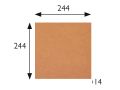 Natural 25 x 25 cm - Trukne sandsten fliser - Type Artois sandsten - Gres Aragon - Klinker Buchtal
