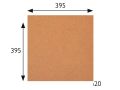 Natural 40 x 40 cm - Carrelage grs tir - Type Grs d'Artois - Gres Aragon - Klinker Buchtal