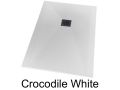 Receveurs de douche, finition effet cuir de crocodile -  CROCODILE