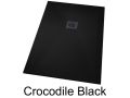 Receveurs de douche, finition effet cuir de crocodile -  CROCODILE