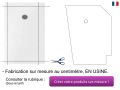 Receveur antiderapant pn24, finition lisse - VULCANO LISO