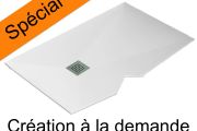 Receveur de douche sur mesure, création à la demande sur plan - SPECIAL
