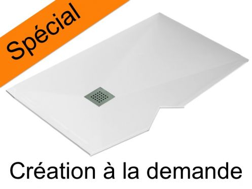 Receveur de douche sur mesure, cration  la demande sur plan - ARCHITECT