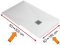 Receveur de douche sur mesure, cration  la demande sur plan - ARCHITECT