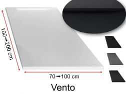 Receveur de douche avec évacuation discrète - VENTO 100