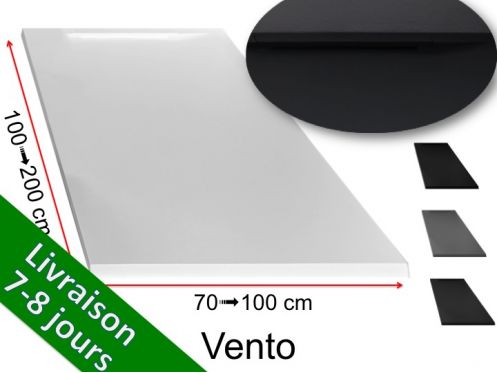 Receveur de douche avec vacuation discrte - VENTO 120