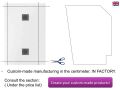 Custom-made double drainage shower tray - ARCHITEK DOUBLE