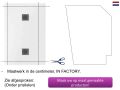 Douchebak dubbele evacuatie - ARCHITEK DOUBLE