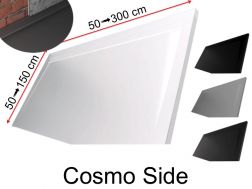 Receveur de douche avec caniveau design sur la longueur - COSMO SIDE 180