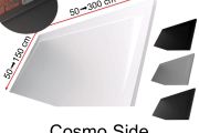 Receveur de douche avec caniveau design sur la longueur - COSMO SIDE 190