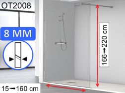 Vast Douchescherm Draaiend Douchedeur Schuifdouchedeur Op Maat Gemaakt Www Shower Trays And Bathroom Com