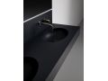 Plan double vasque, 121 x 46 cm , Vasque de forme ovale, suspendue ou  encastrer - OVAL 45 Double