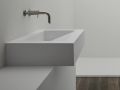 Designer håndvask, kanal, 100 x 46 cm, ophængt eller fritstående - LONDON 50