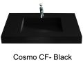 Plan vasque, 100 x 50 cm, vasque caniveau - COSMO CF 50