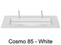 Plan double vasque, 161 x 46 cm , vasque caniveau - COSMO 85 SF