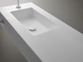 Plan vasque, 300 x 50 cm, vasques intgres - CONTRAT X1
