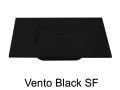 Plan vasque Design, 120 x 50 cm, suspendue ou  poser, en rsine minrale - VENTO 60