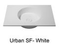 Plan vasque, 120 x 46 cm, suspendu ou  poser, de forme rond - URBAN 35