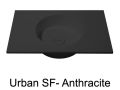 Plan vasque, 120 x 46 cm, suspendu ou  poser, de forme rond - URBAN 35