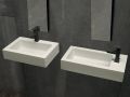 Kolorowa umywalka kompaktowa 50 x 30 cm z zywicy mineralnej - ATENA 50