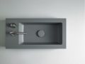 Farvet handvask 60 x 30 cm i mineral resin - ATENA 60