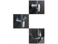 Design douchekolom, mengkraan, rond Ã¸ 20 cm - BARCELONE CHROME