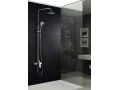 Colonne de douche design, Mitigeur, Rond  20 cm - BARCELONE CHROME