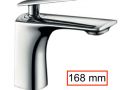 Robinet mitigeur design, hauteur 168 ou 280 mm - BARCELONE CHROME